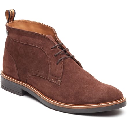 Base London Lincoln Chukka Leren Heren Bruine Boots