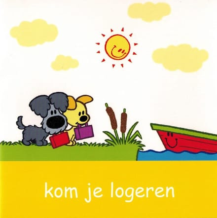 Woezel & Pip Wenskaart: kom je logeren