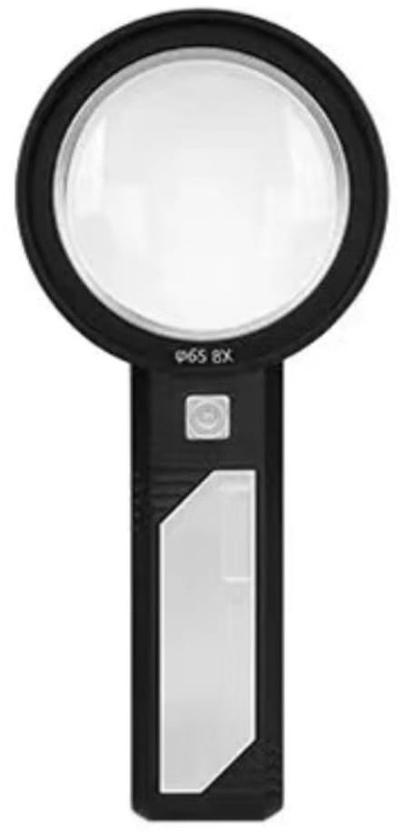 5X vergrootglas, draaibaar met LED-licht voor lezen, sieraden, inspectie