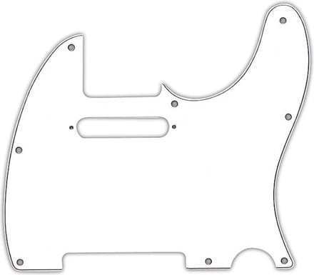 Fender Modern Style Pickguard Tele wit 3-Ply 8-Hole - Pickguard