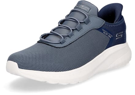 Skechers herentrainers Bobs Squad Chaos Tough Walk blauw
