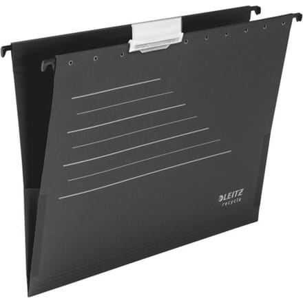 Leitz Alpha® Recycle Card Suspension Pocket Black