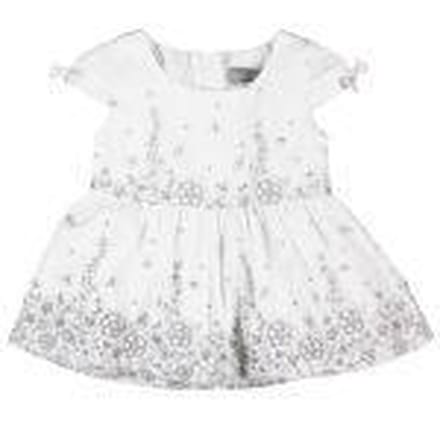 Boboli Baby Feest Jurk - White - Maat - 68/6M