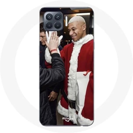 Coque pour Oppo A93 Mbappé Foot Joyeux noël
