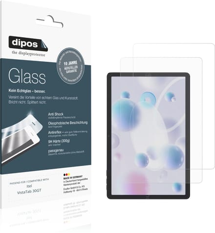dipos – 2x Matte Pantserfolie geschikt voor Itel VistaTab 30GT | 9H Screenprotector