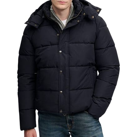 Superdry Premium Hood Puffer Jas Heren - Maat S
