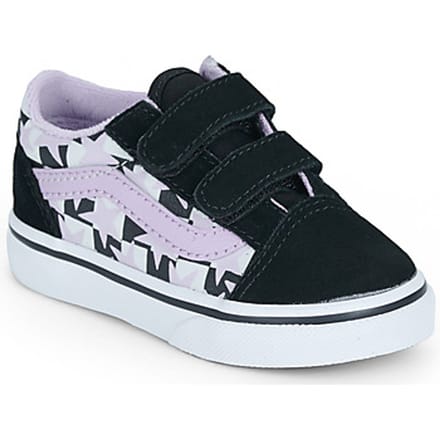 Vans Old Skool V Sneakers - Meisjes - Zwart - Maat:25