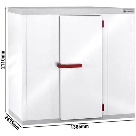 GGM Gastro Kühlzelle - 1380x2430 - 5,43m³ Wit