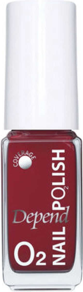 Depend Cosmetic| O2 | Nagellak | nr.784 | 5ml | Comfortabel · Romantisch rood