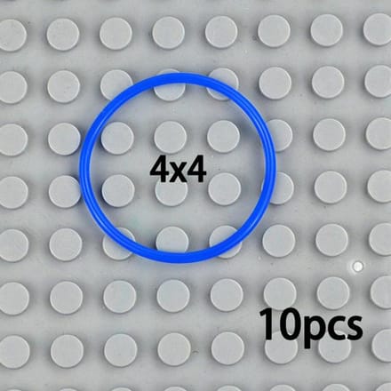 MOC Technisch Elastiek 2x2 3x3 4x4 5x5 EV3 Compatibel 85543 85544 85545 85546 Elastische Band Bakstenen Onderdelen Educatief Speelgoed