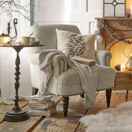 LOBERON Fauteuil Danvers beige