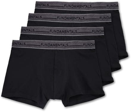 WE Fashion Heren trunk, 4 pack