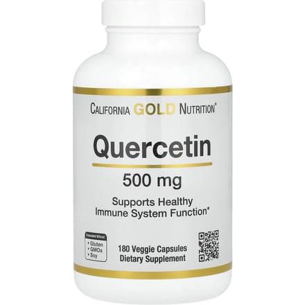 Quercetine, 500 mg, 180 plantaardige capsules