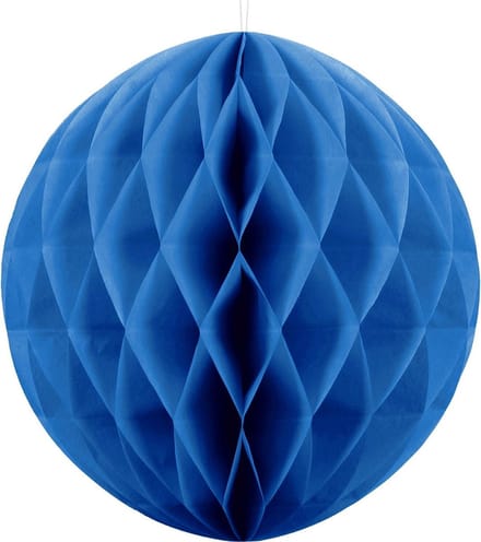 Honeycomb Bal Blauw 20cm