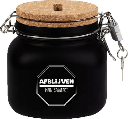 Luxe Spaarpot - Afblijven
