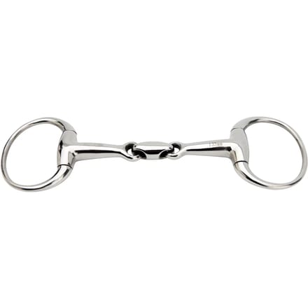 HORKA bustrens dubbel gebroken 18 mm shetland pony maat 15,5