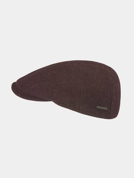 Cid - Wollen flatcap - Bordeaux rood