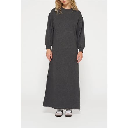 10DAYS Relax Dress Glitter Antra Melee Größe: S | Maxikleider Outlet | Damen