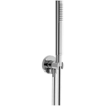 Herzbach LIVING SPA bath set with cone holder and shower connection bend round 11.620221.4.01