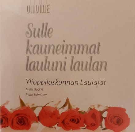 YL Male Voice Choir - Sulle Kauneimmat Lauluni Laulan (CD)