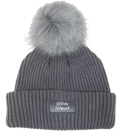 Kentucky Horsewear - Muts pompon grijs