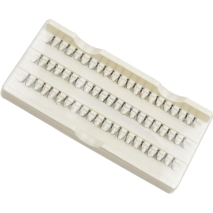 1 Doos Valse Wimper Set Planten Graft Kit Enkele 60 Clusters Kunstvezel Wimper Tool white