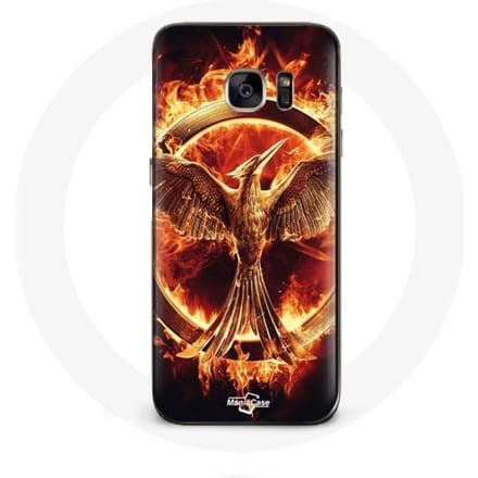 Coque pour Samsung Galaxy S6 edge Hunger Games Film Logo