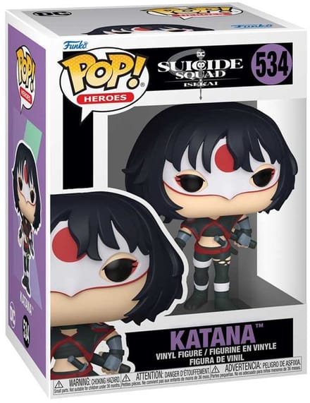 Funko! - Pop! Animation: DC Suicide Squad Isakai Katana 10cm - Figuur