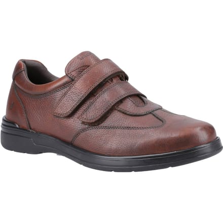 Hush Puppies Magnus Leer Heren Bruin Loafers
