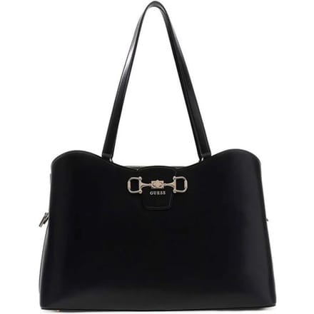 GUESS schoudertas shopper Janie Tote Bag Black zwart