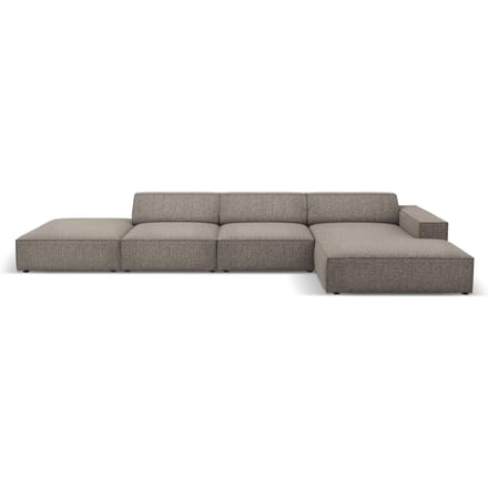 5-zitshoekbank Jodie rechts chenille | Micadoni Home