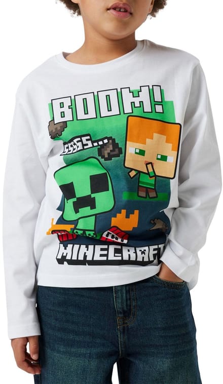 Name It Minecraft LS Shirt Junior - Maat 158/164