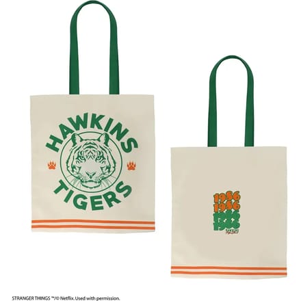 Boodschappentas Cinereplicas Hawkins Tigers - Stranger Things