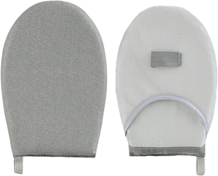 Stoomhandschoen - Strijkpad - Veilig Stomen - Waterdicht Hittebestendig - 23 x 15 cm - Grijs