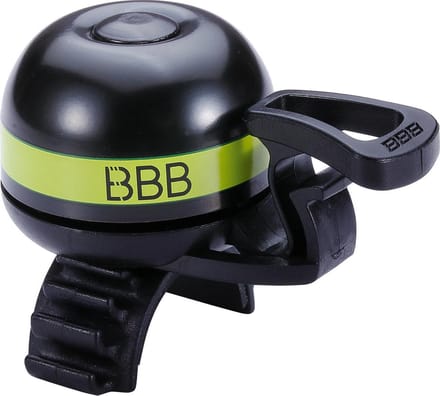 BBB-14 EasyFit Deluxe Fietsbel - Messing - Alle stuur diameters - Geel