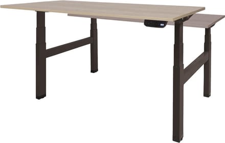 Zit Sta Bureau - Duo Elek 140x80 robson -zwart frame