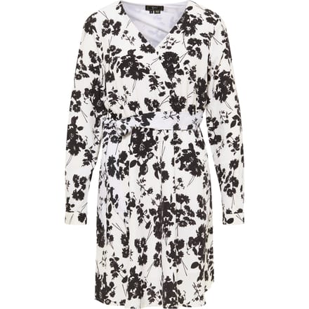 midi-jurk met bloemenprint faina mioki