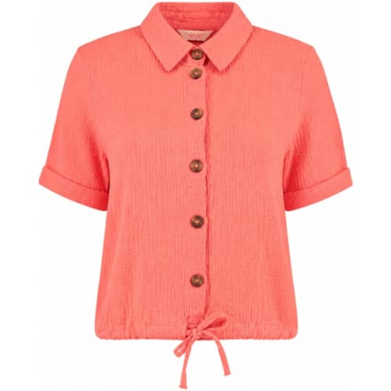 ONLY - ONLTHYRA S/S V-NECK STRING TOP CS WVN Dames Top