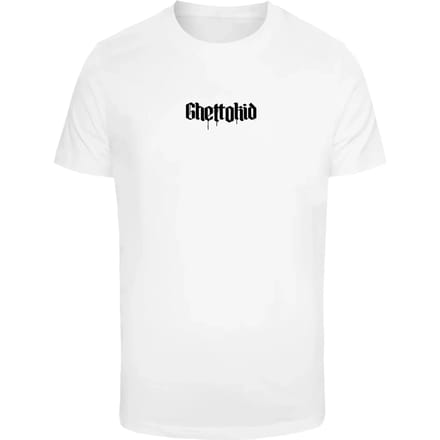 Mister Tee - Ghettokid Heren Tshirt - S - Wit