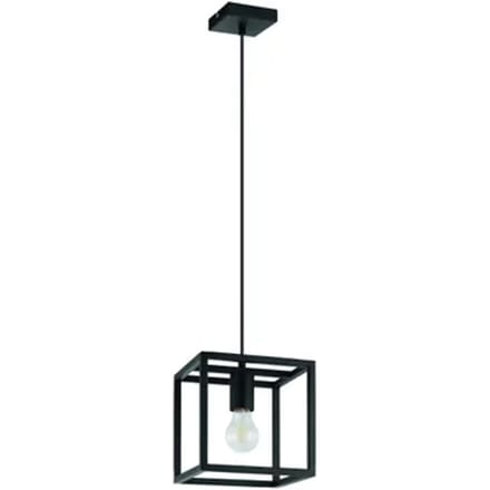 EGLO Eldrick Hanglamp - E27 - 20 cm - Zwart
