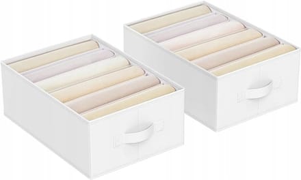 Set van 6 Opvouwbare Lade Organizers voor Kleding