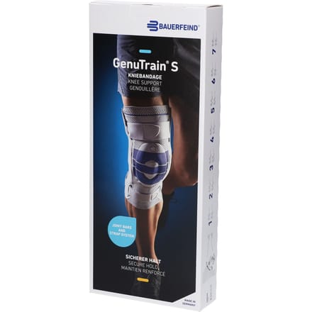 Bauerfeind GenuTrain S Titan Knie Rechts Maat 2 1 Verband(en)