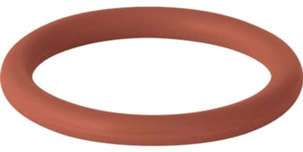 Geberit Mapress roestvast stalen Mapress afdichtring FPM rood, DN 40, 90427