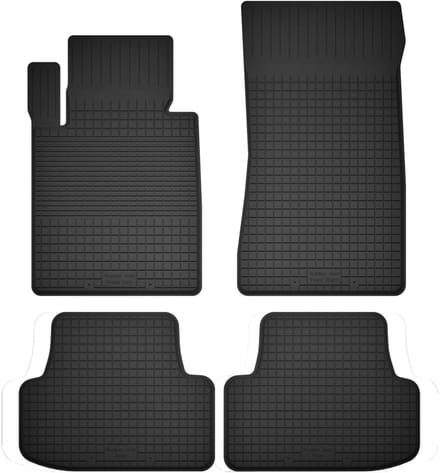 Wielganizator BasicProtect Serie - Autogumme Matten - 4 stuks - Universeel - Anti-slip