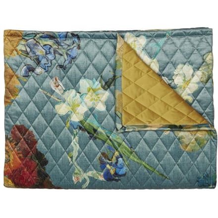 Bedsprei Beddinghouse x Van Gogh Museum Partout Des Fleurs - 260x260 cm - Groen
