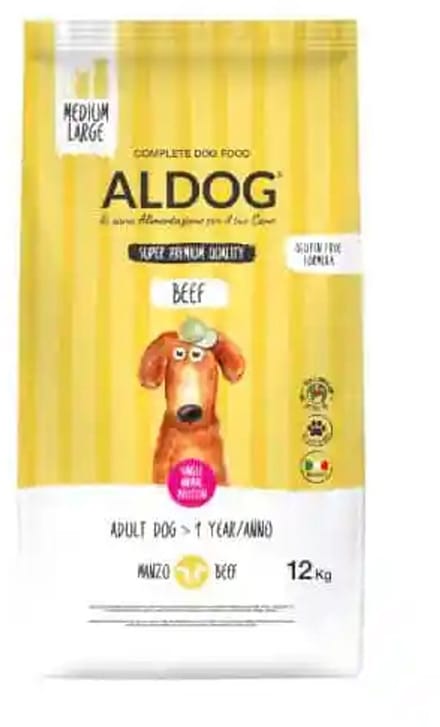 Aldog rund - Beef - M / L 12 kg