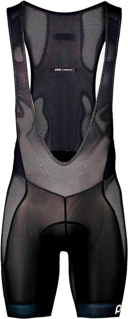 POC MTB Air Layer Bib Shorts Heren, uranium black Maat S