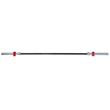 HMS GFCD450 Serie - Olympische Halterstang - 450kg Maximaal - Radeerhandvat - Chromen Afwerking