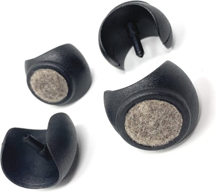 Set van 8 Viltglijders voor Stoelen Ø 24-26 mm - Stil en Beschermend