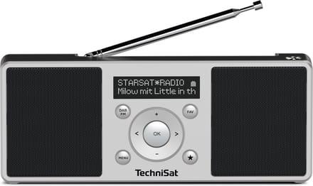 TechniSat DIGITRADIO 1 S Draagbaar Analoog & digitaal Zwart, Zilver